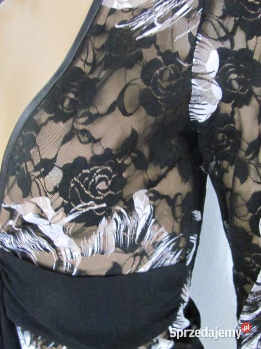 bluzka top tiulowa siateczka prześwitująca sexy biały Topy i koszulki lubelskie Zamość