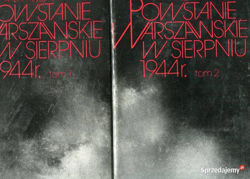Powstanie warszawskie w sierpniu 1944 T12 Rok wydania 1980 zachodniopomorskie Szczecin