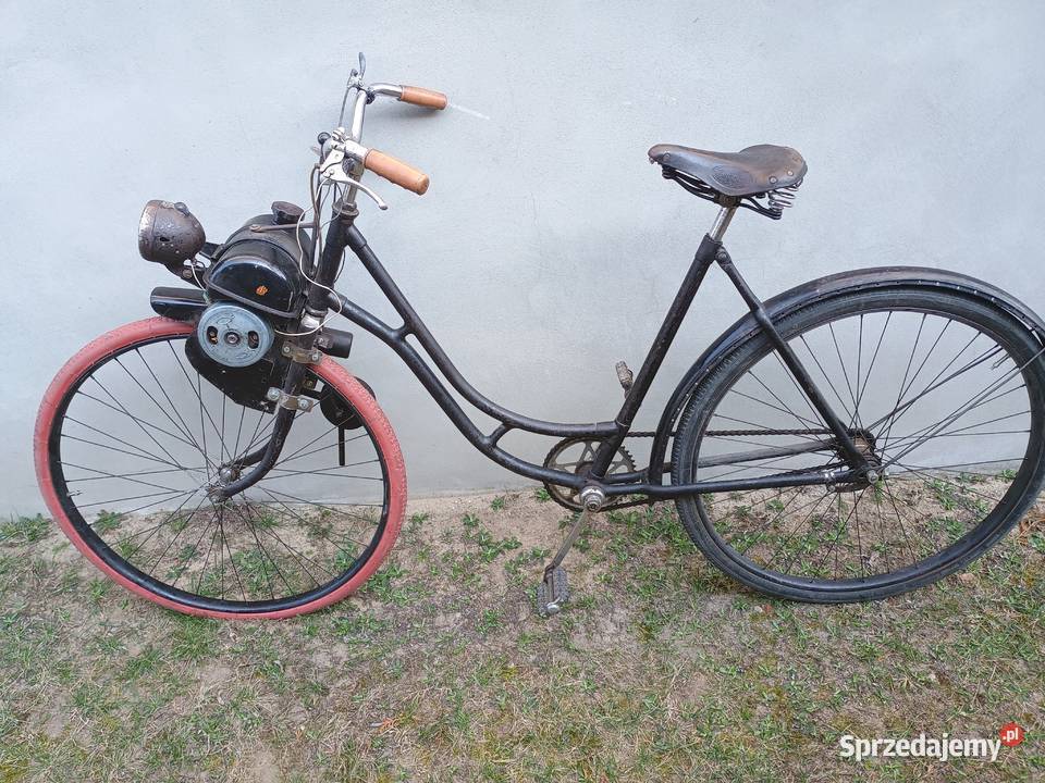 Claeys Flandria silnik rowerowy zabytkowy warmińsko-mazurskie Kurzętnik