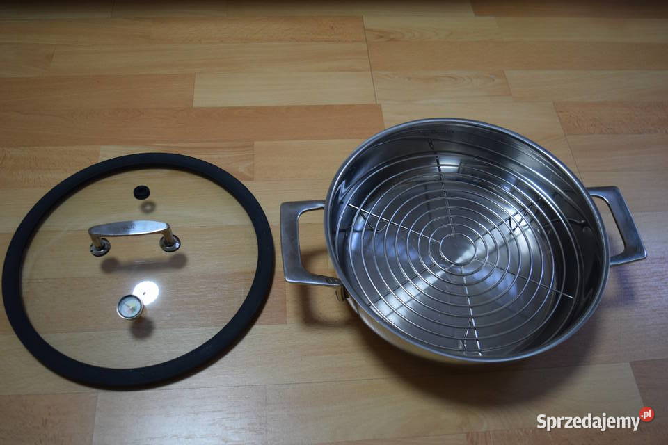 GARNEK ROSLE NA PARZE Z POKRYWĄ I TERMOMETREM Garnki i szybkowary Olsztyn