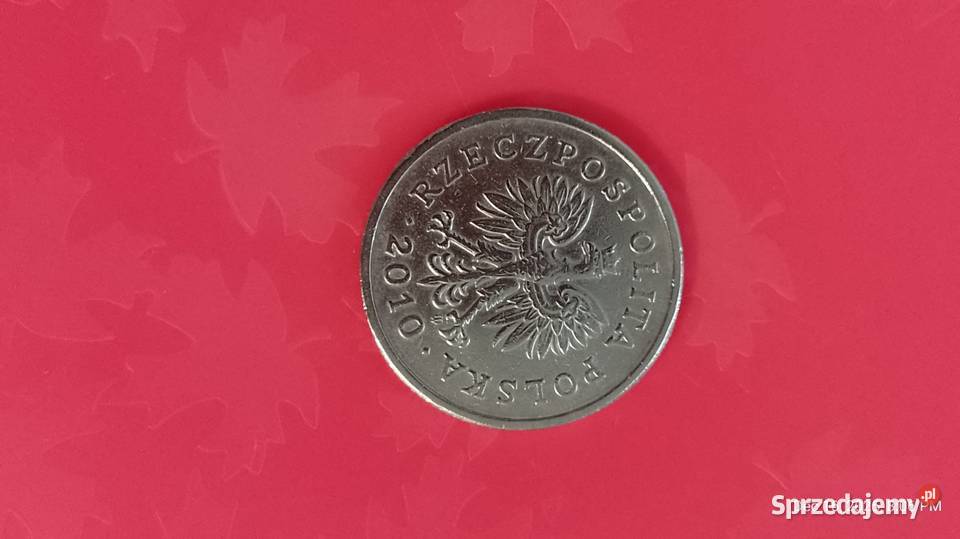 Moneta 1 z 2010 najmniejszy nakład SALE Jastrzębie-Zdrój
