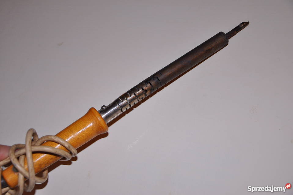 Stara lutownica kolbowa z PRLu sprawna Spawanie i zgrzewanie