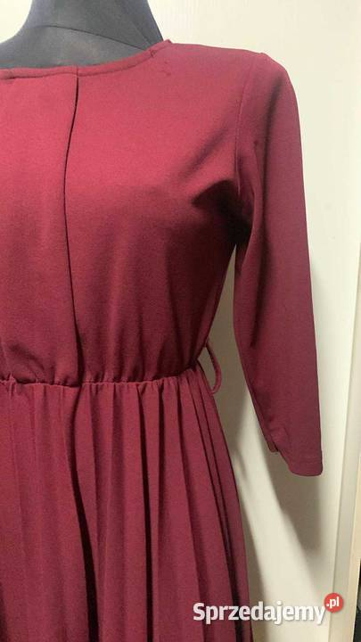 Sukienka z dołem plisowanym podkarpackie Boguchwała