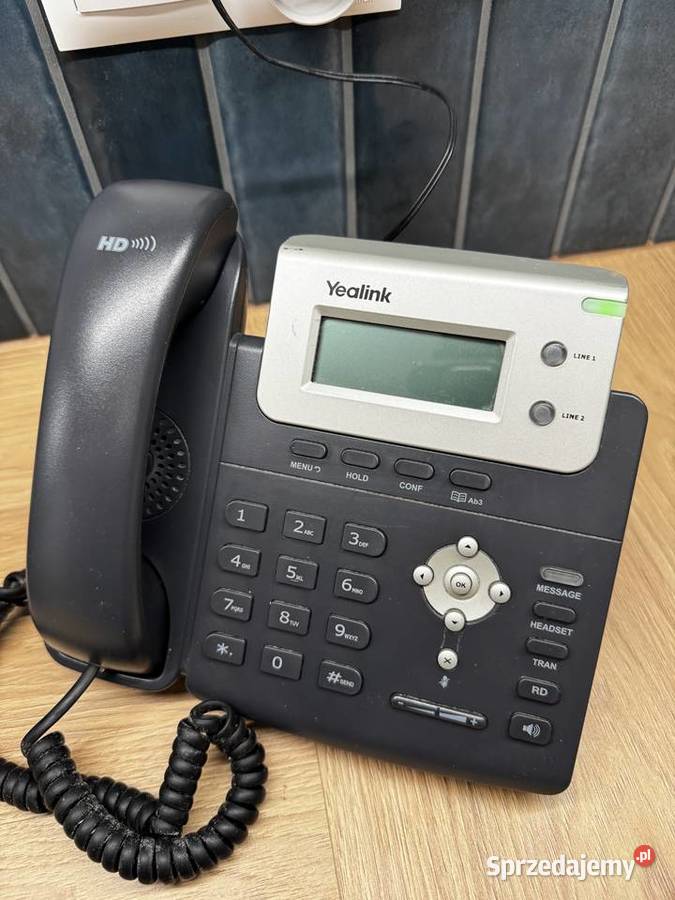 Centrala VOIP 2x używany telefon IP Yealink Tarnów