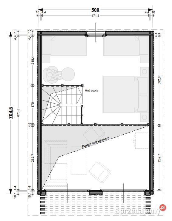 Dom Drewniany Całoroczny 35m2 Antresola Taras Bielsko-Biała