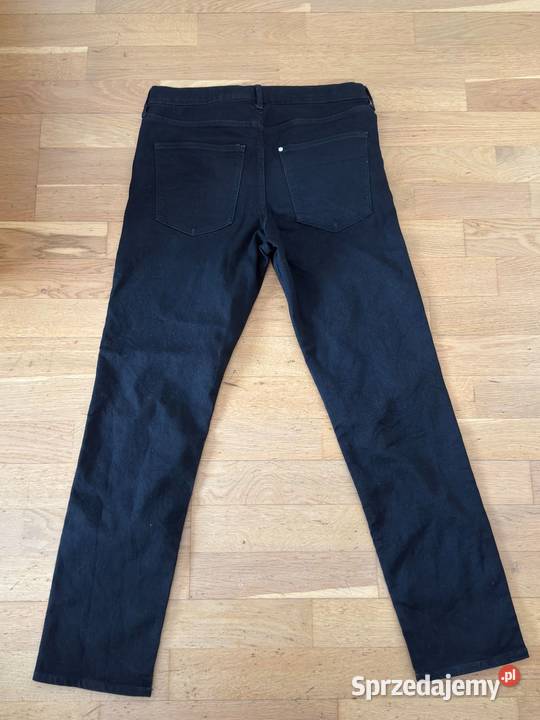 Czarne spodnie jeansy HM Slim Fit r 170 1415 lat