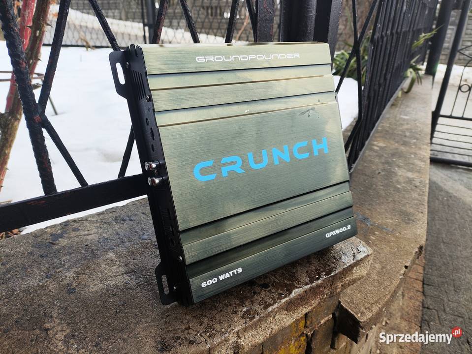Wzmacniacz samochodowy 2 kanałowy Crunch GPX6002 śląskie Niegowonice