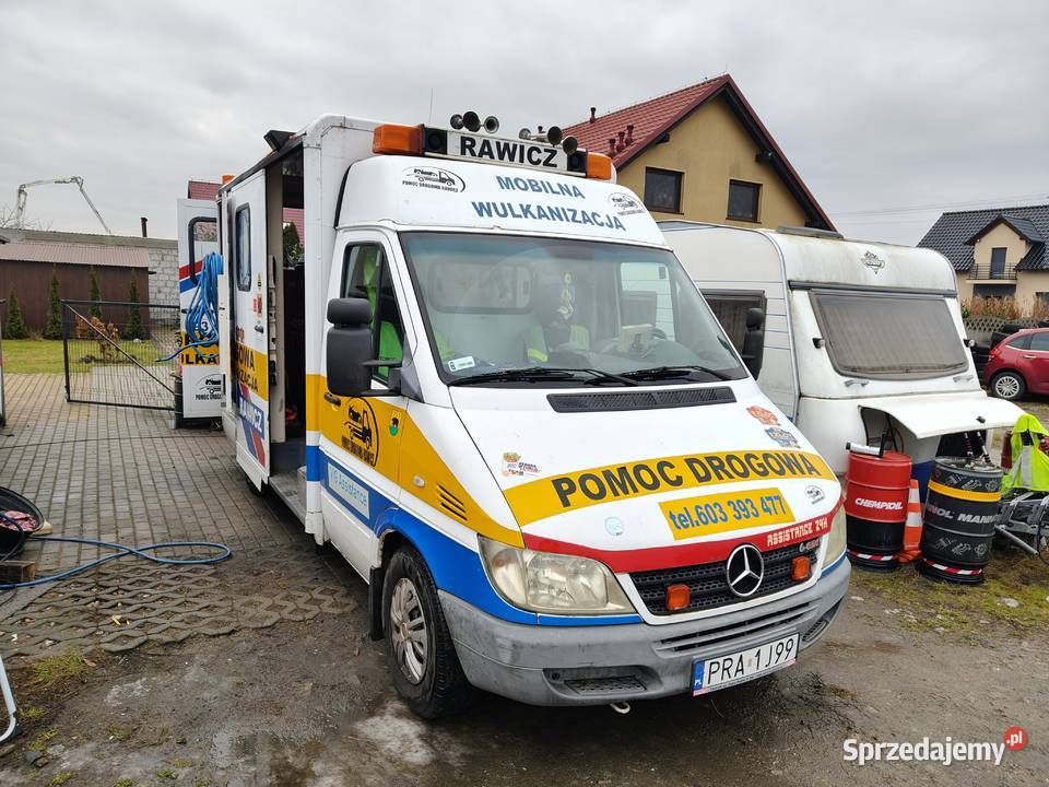 Mobilna wulkanizacja Mercedes sprinter Rok produkcji 2004 Rawicz sprzedam