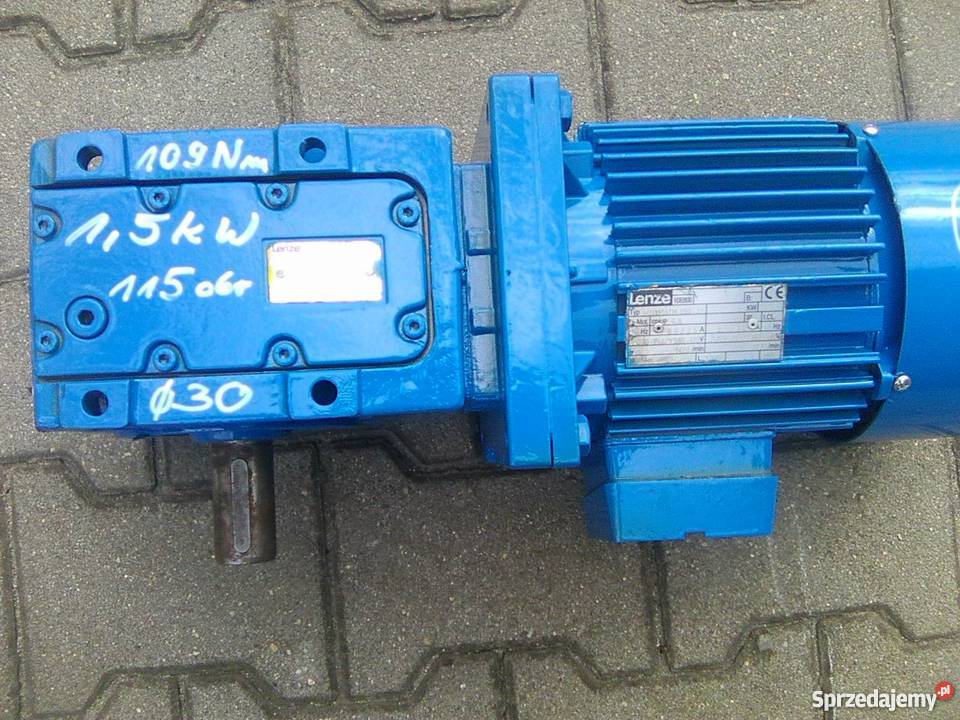 Motoreduktor 4 kW 36 obr 3faz Produkcja Leszno sprzedam