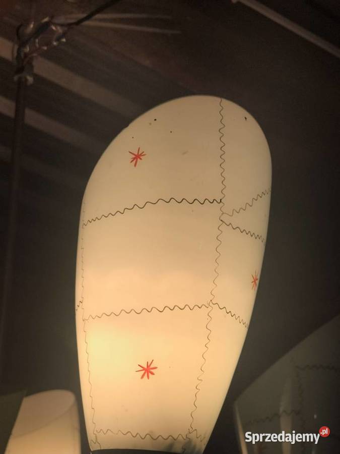 Żyrandol okres PRL Chorzew sprzedam