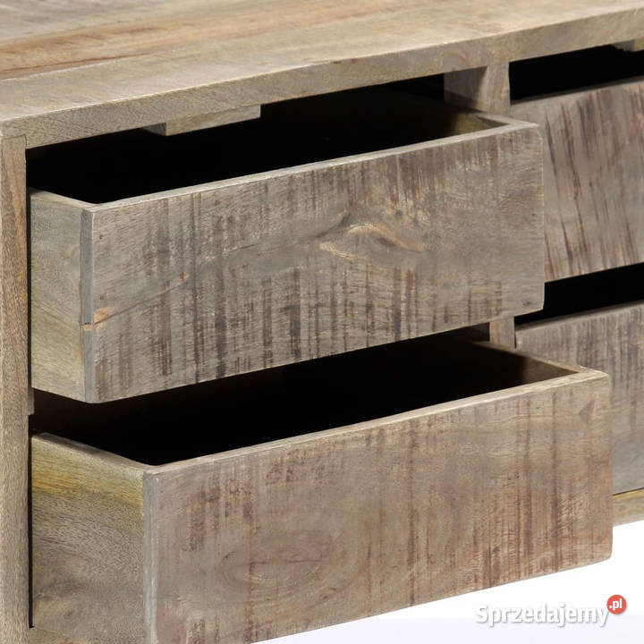 Komoda 140 x 30 x 60 lite drewno mango WM247914 Warszawa