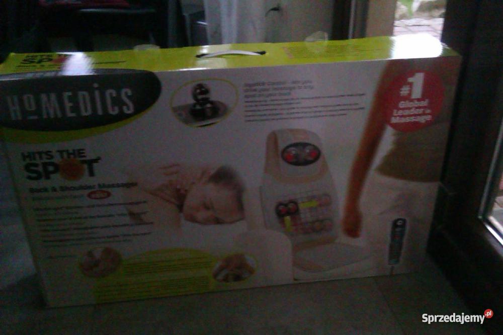 Mata masująca SHIATSU Hits The Spot Homedics SBM Zdrowie i Uroda Opole