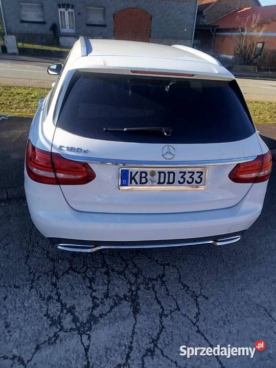 Mercedes klasa C 180 D 2016 biały Bolesławiec