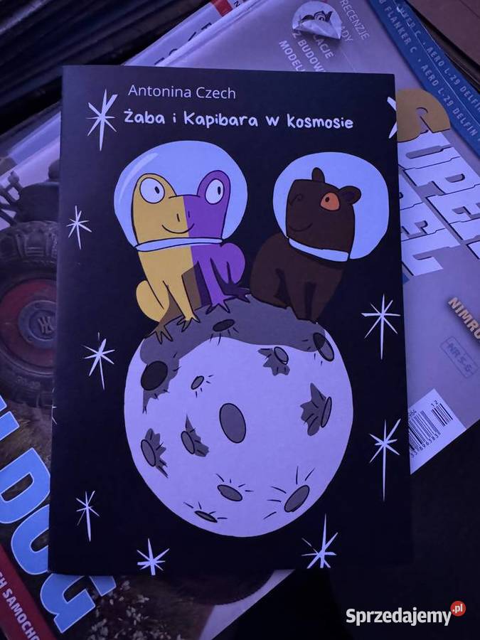 Żaba i kapibara w kosmosie Antonina Czech komiks Kielce
