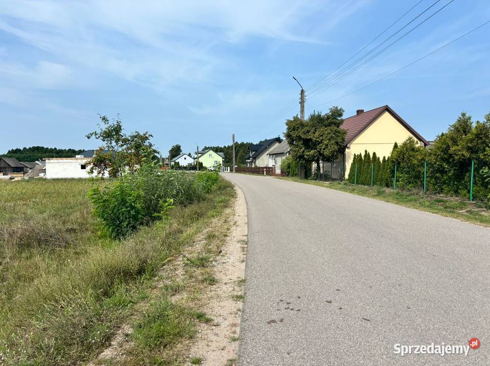 Działka budowlana z mpzp Poniatowo 65 000 Nieruchomości