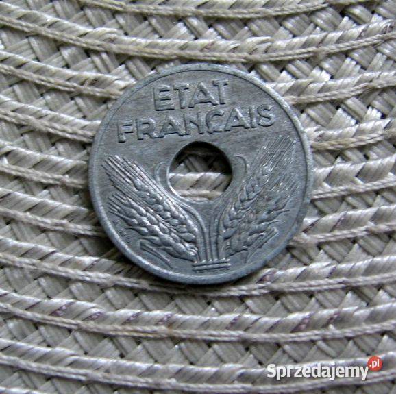 Francja 10 Centimes 1941r Cynk Vichy Kalisz