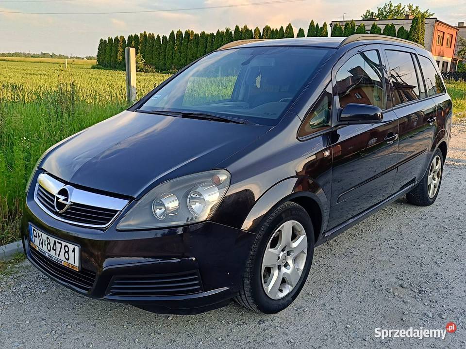 Opel Zafira B 19 CDTi Zarejestrowany wielkopolskie Strzałkowo