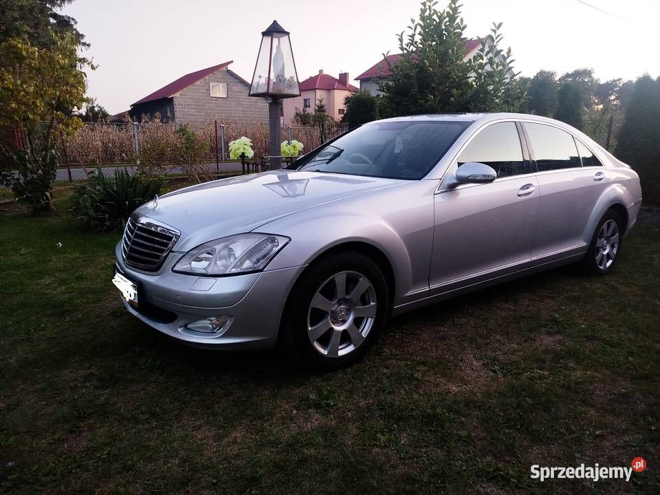 Mercedes W221 sprawny z Irlandii bez cła anglik Rok produkcji 2007 Zabrnie
