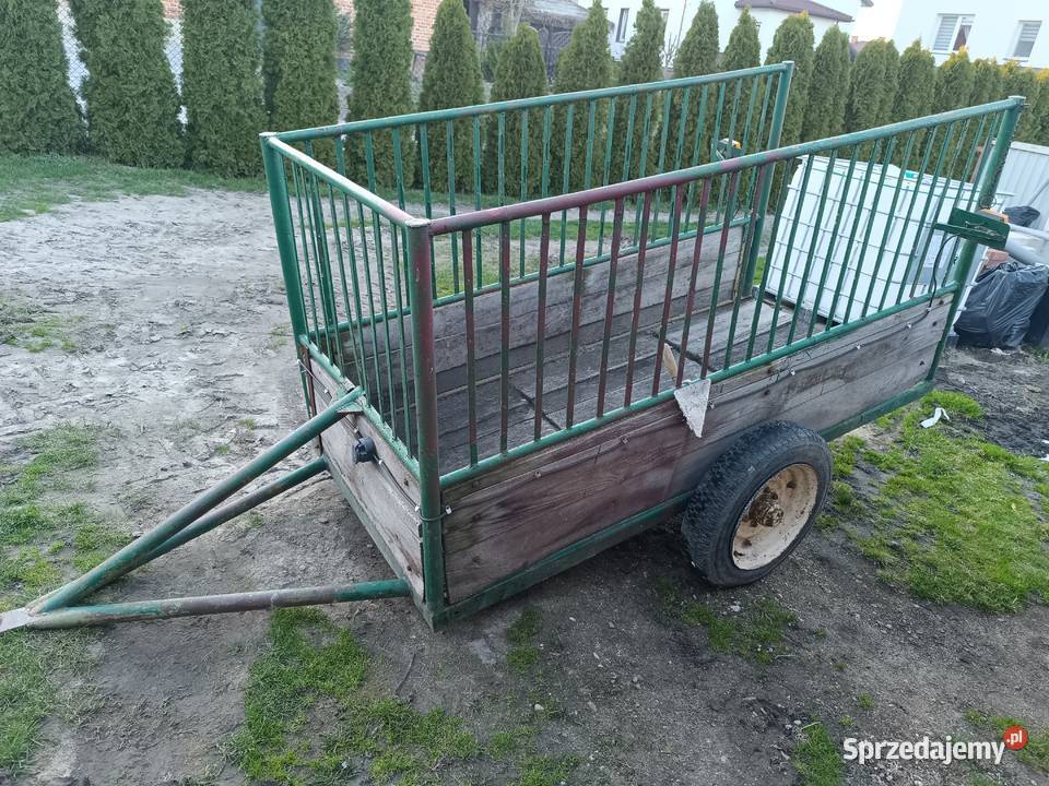 Przyczepka wózek dwukółka Końskowola