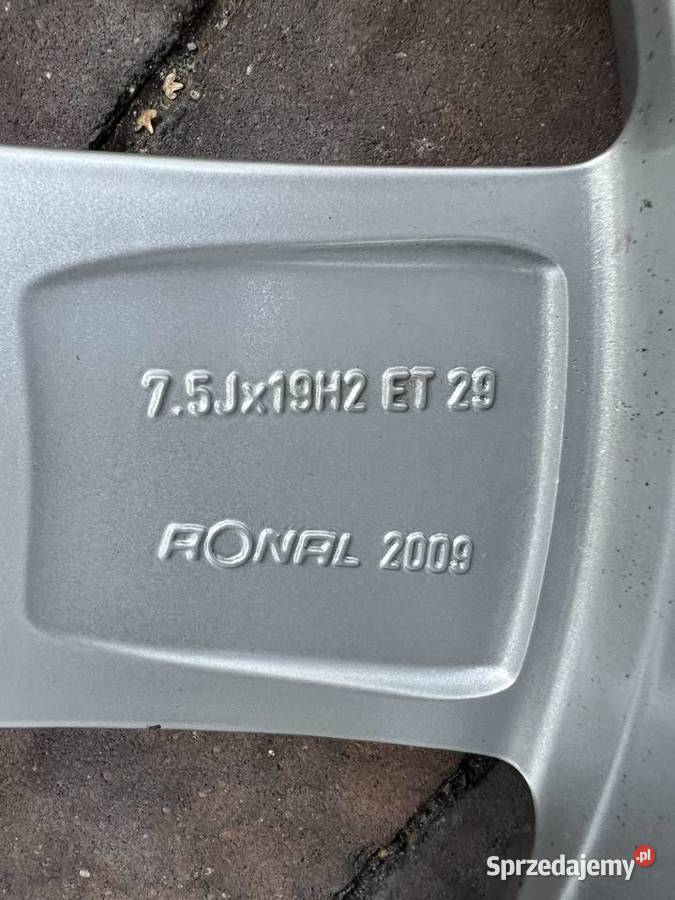 Alufelgi R19 5x112 Audi A8 z oponami Michelin