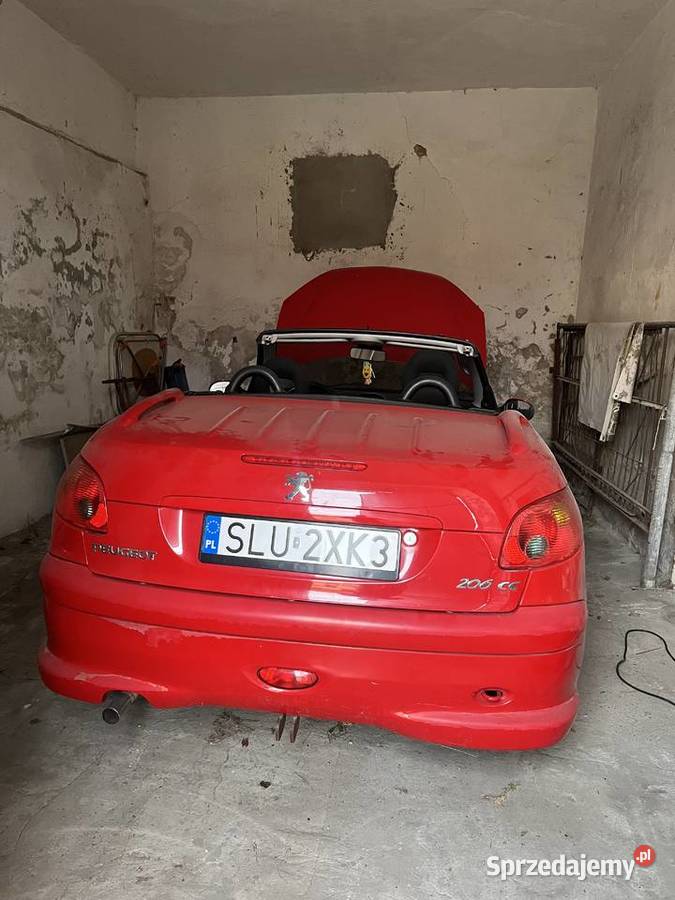 Peugeot 206CC Cabrio manualna Miedźno