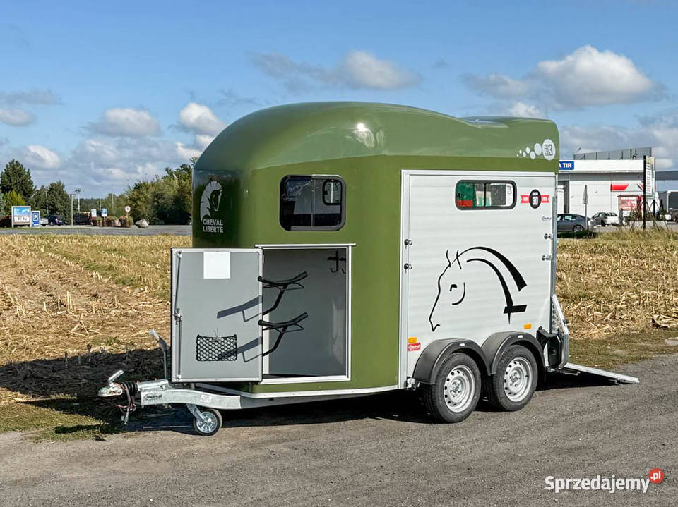 Przyczepa do koni Debon Gold 3 nowa prezent pełny VAT wielkopolskie sprzedam