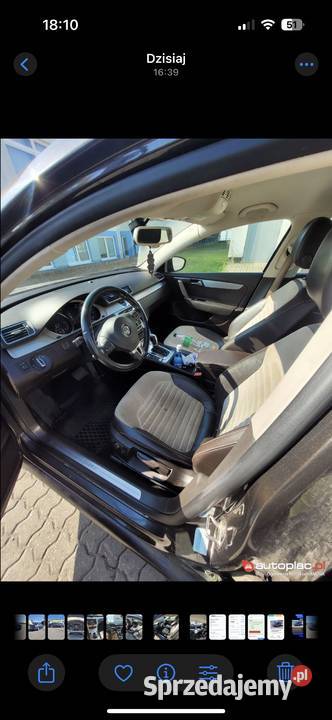 Volkswagen Passat 20 TDI Highline DSG 170 Salon Osielsko