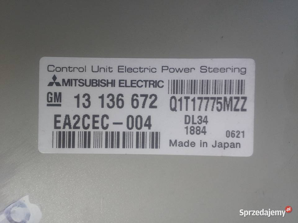 Opel Corsa C wspomaganie elektryczne 13136673 Dębno