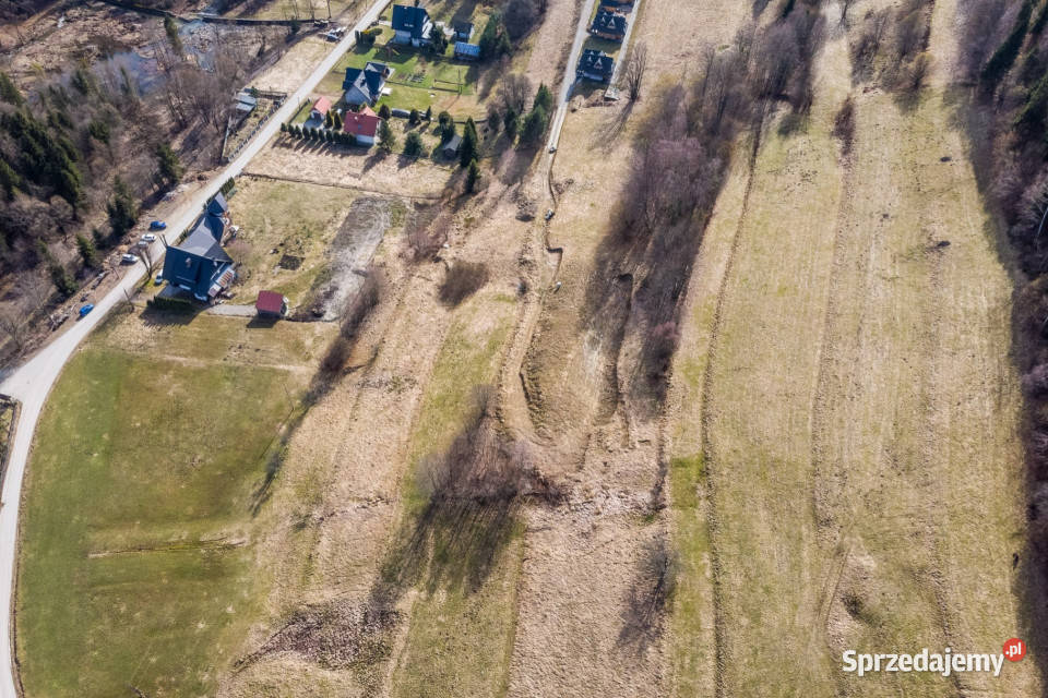 Działka budowlana w Gorcach małopolskie Łopuszna