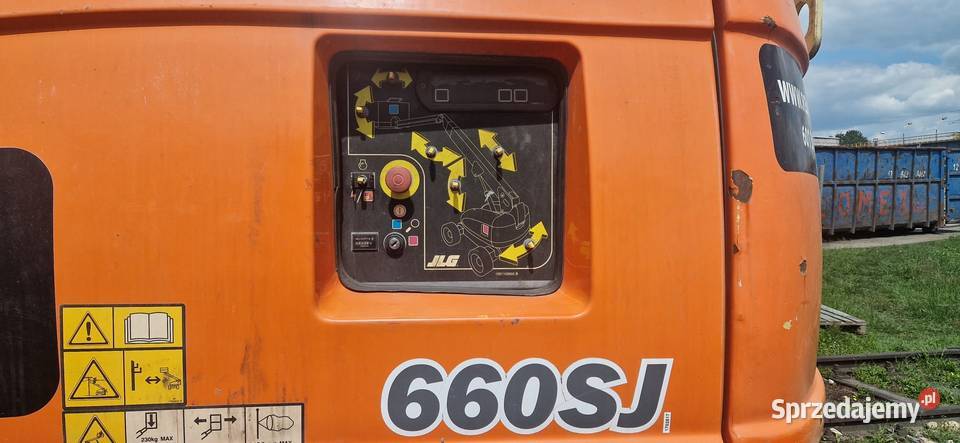 Podnośnik JLG660SJ wolnobieżny teleskopowy Będzin
