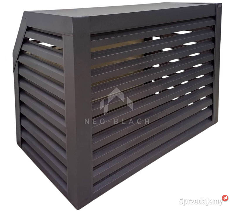 Osłona Pompy Ciepła 120x70x140 Antracyt Zabudowa Jastrowie