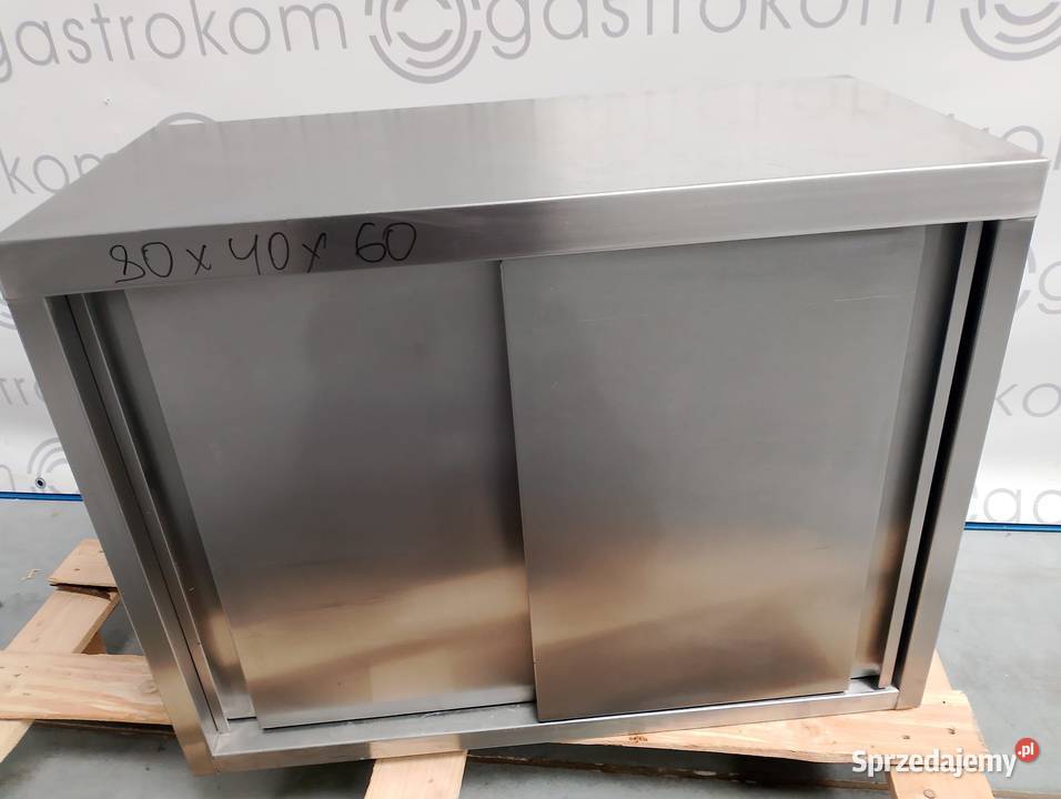 Szafka wisząca 80x40x60 drzwi przesuwne Gastronomia Wrocław