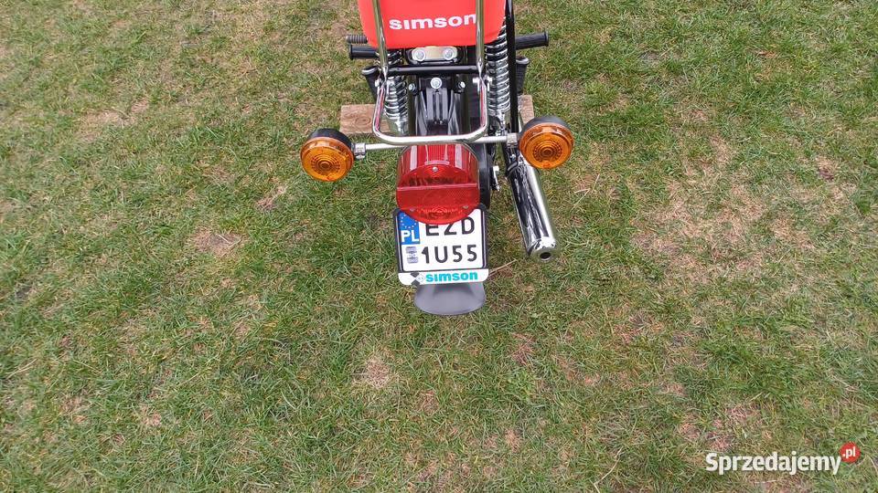 Simson S51 pełnej renowacji nowy silnik Simson Zduńska Wola