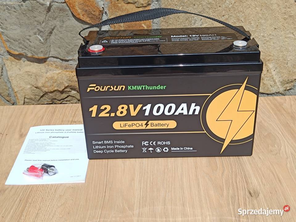 Akumulator nowy LiFePO4 12V 100Ah Strzyżów