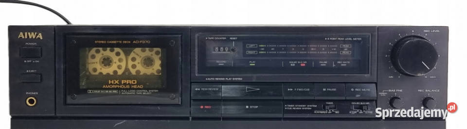 Magnetofon catette deck Aiwa ADF370 AD F 370 Międzychód