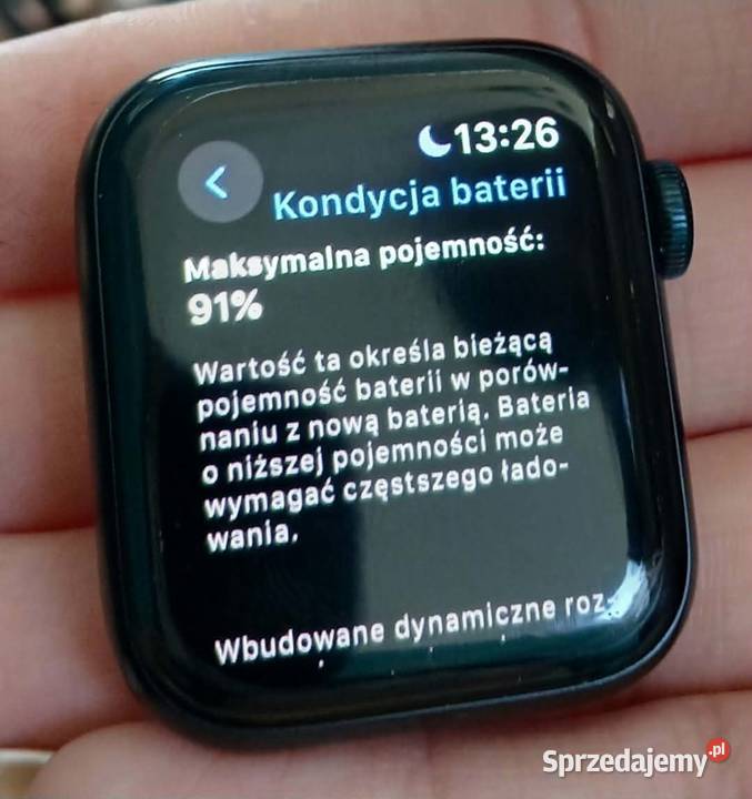 Zegarek Apple Watch SE 40mm GPS 2 generacja wielkopolskie