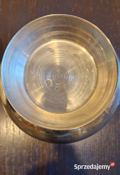 Cukiernica z pokrywką z metalu z lat 70tych PRLu Porcelana i szkło Antyki, Sztuka, Kolekcje lubelskie Lublin