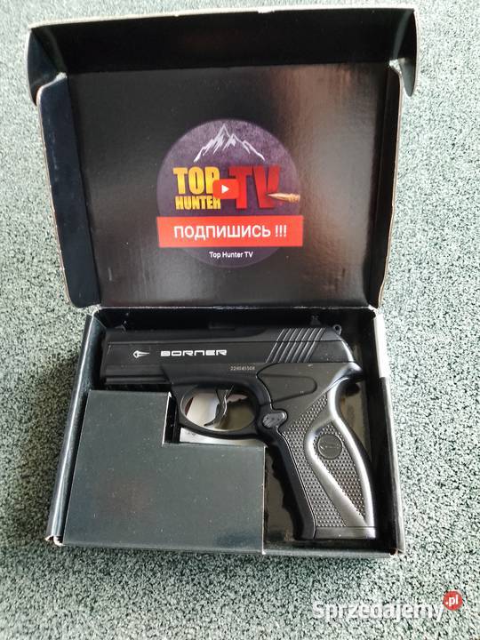 Wiatrówka Borner C11 45 mm CO sprawna stan Gdańsk