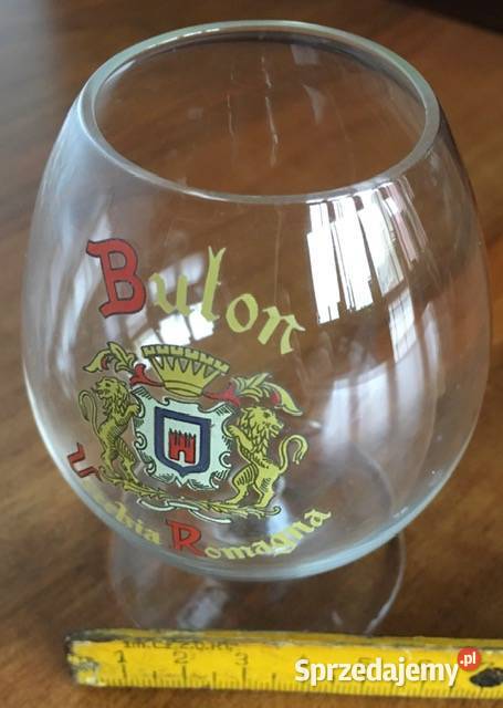 Vintage 5 kieliszków do brandy marki BUTON Nowy Sącz