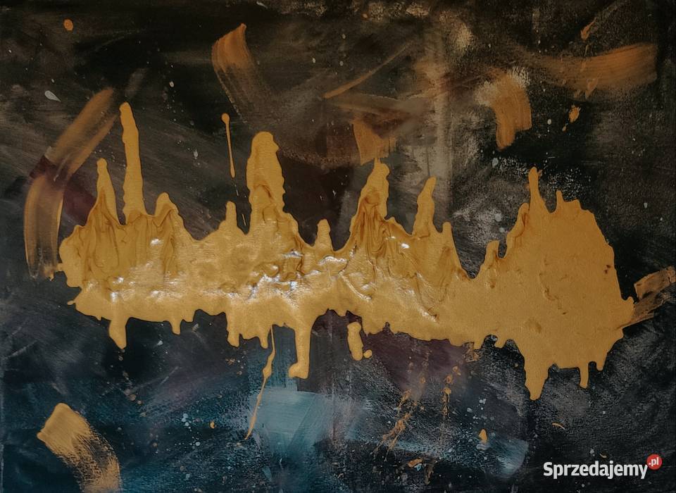 Obraz abstrakcyjny rękodzieło Pycha