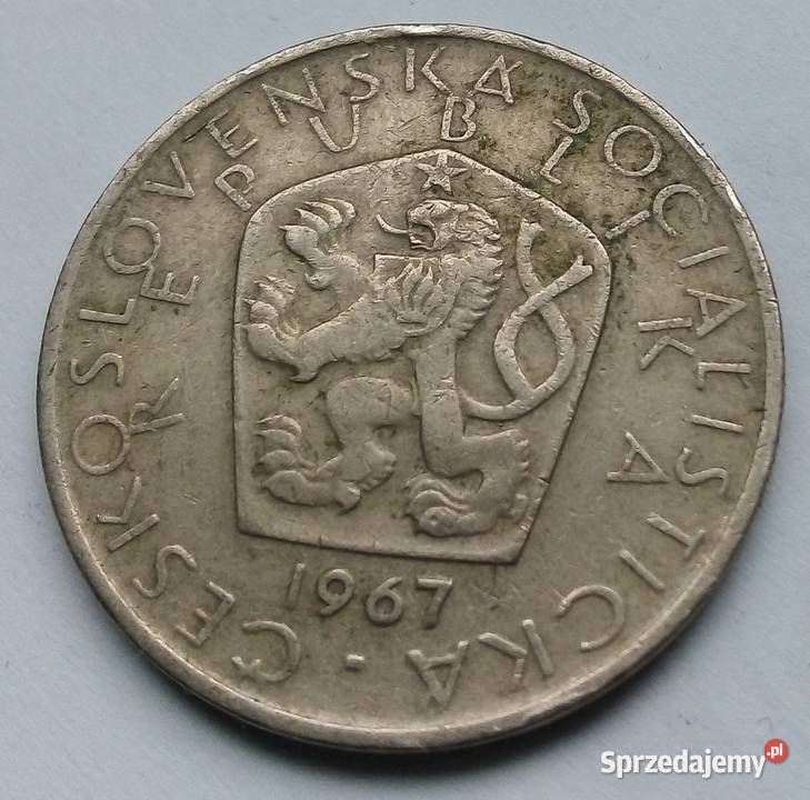 CZECHOSŁOWACJA5 KORON1967 r Legionowo