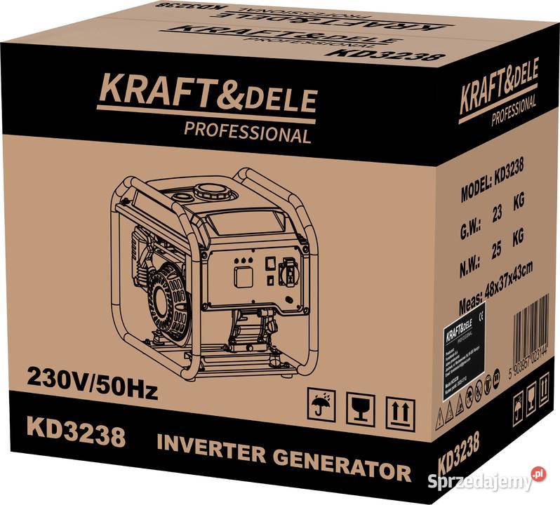 Agregat inwertorowy 4kW 110120230V KD3238