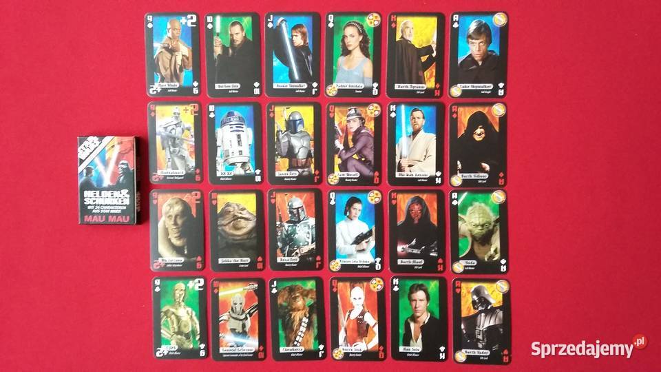 STAR WARS Karty do gry NOWE Duża ilość małopolskie Olkusz