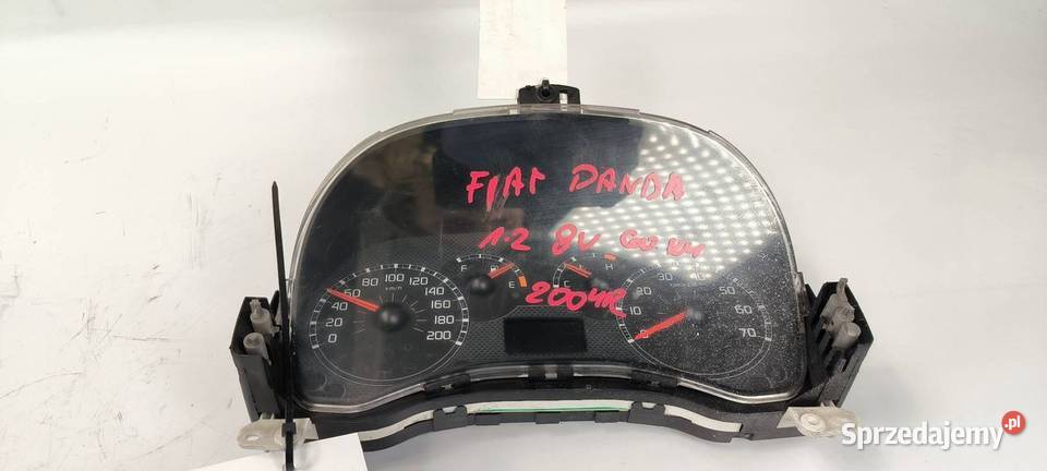 LICZNIK ZEGAR FIAT PANDA 51711237 osobowe Lipno sprzedam