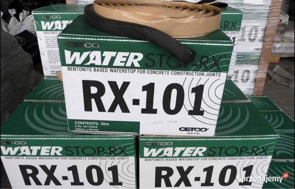 Taśma bentonitowa waterstop RX wysyłka Wałbrzych