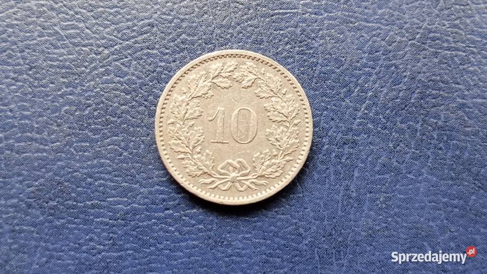 Stare monety 10 rappen 1981 Szwajcaria