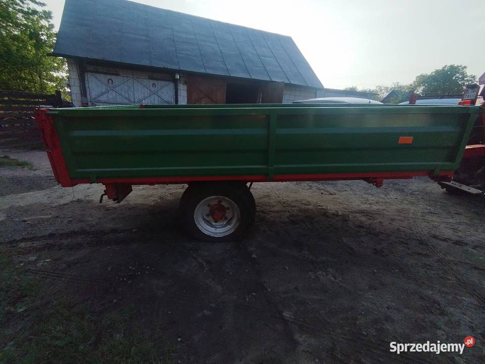Sprzedam przyczepę jednoosiowa wywrotka sprzedam