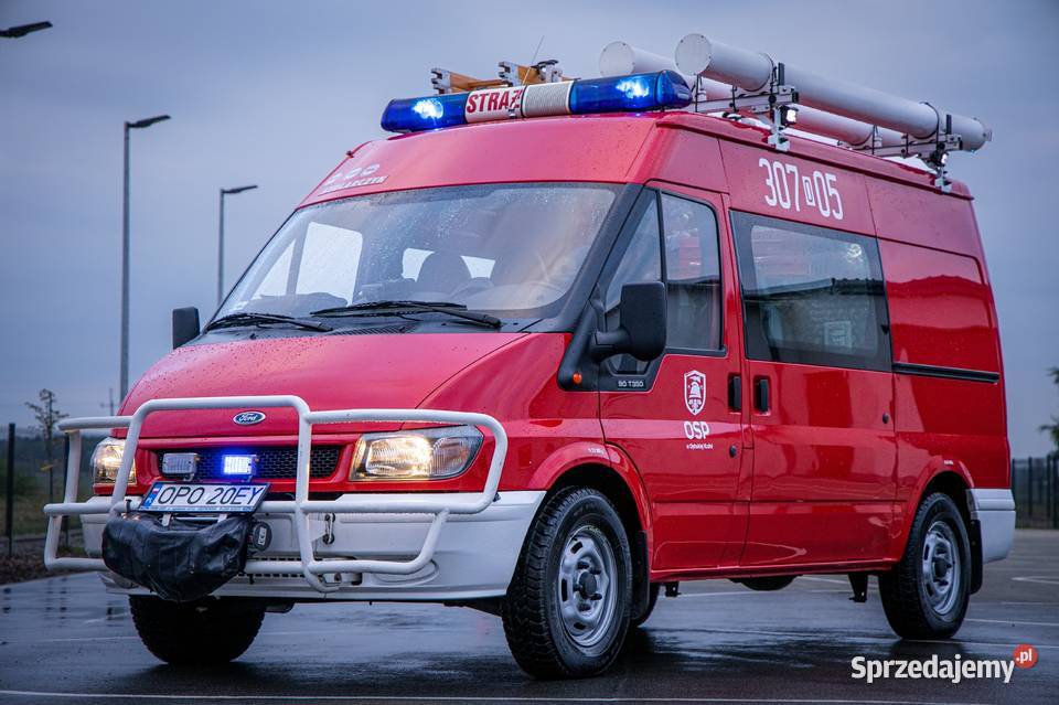 Ford Transit 2003 straż strażacki pożarniczy manualna Dębska Kuźnia