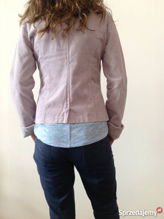 Żakiet sztruksowy wrzosowy Częstochowa