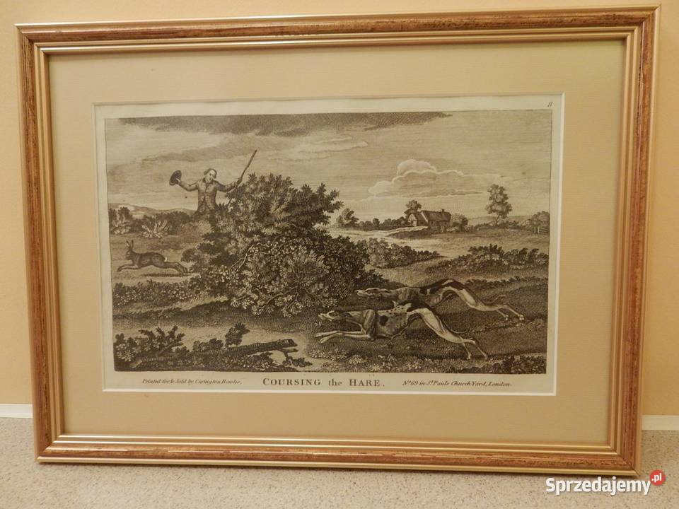 Dziesięć rycin przedstawiających konie do